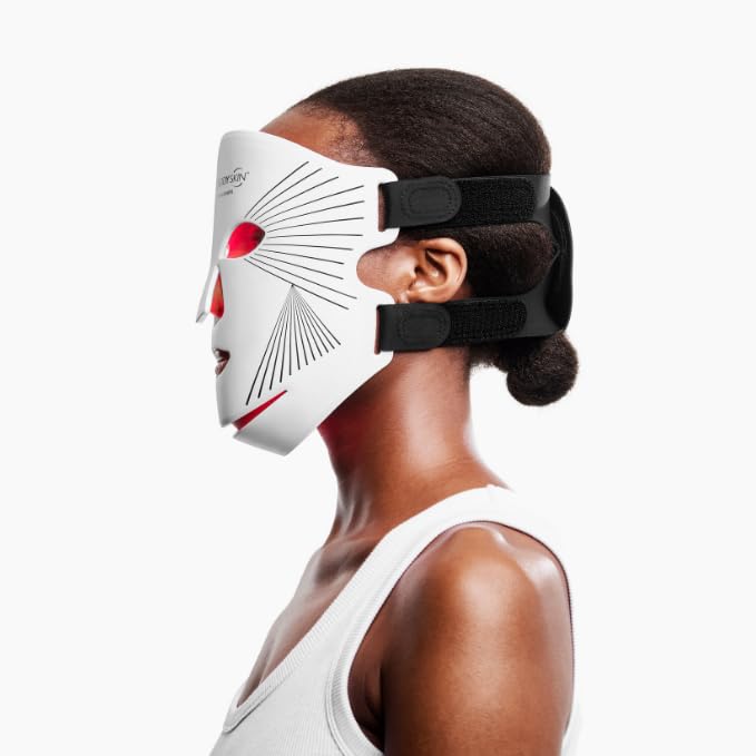 CurrentBody Red Light Therapy LED Face Mask: Series 2 Advanced Anti-Aging, Reduce wrinkles, Best-fit coverage, All skin types, Cordless, Auto shut-off, 10-min session, Storage bag