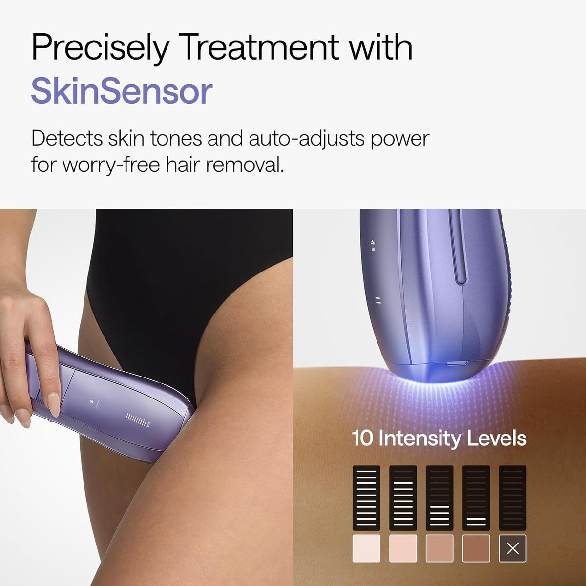 Ulike Laser Hair Removal Air 10 Deluxe Version IPL for for Women and Men with Ice-Cooling Technology, Nealy Painless and Permanent Hair Reduction, at Home Hair Removal in 10mins with Skin Sensor